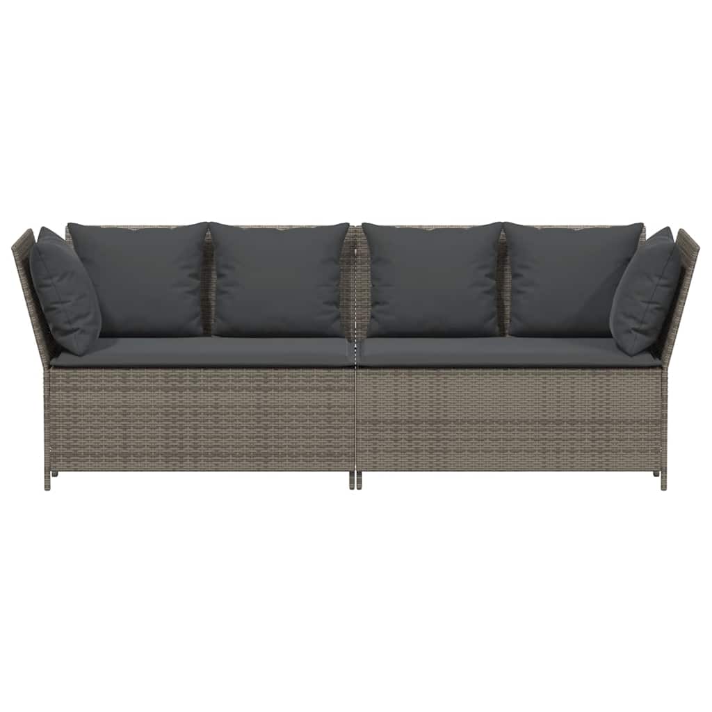 Havesofa Med Hynder Polyrattan