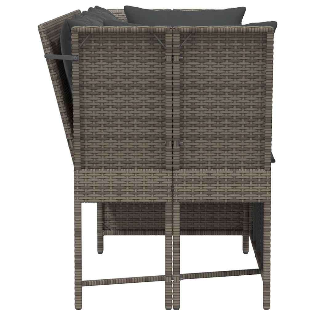 Havesofa Med Hynder Polyrattan