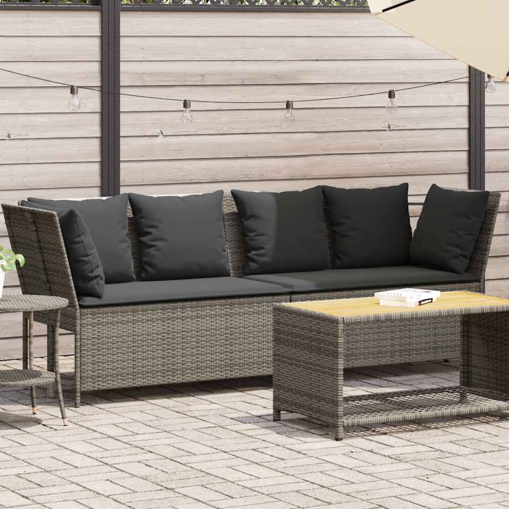 Havesofa Med Hynder Polyrattan