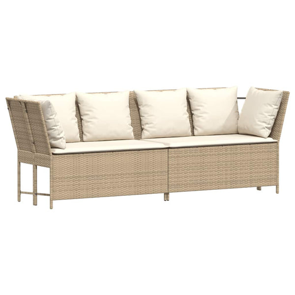 Havesofa Med Hynder Polyrattan