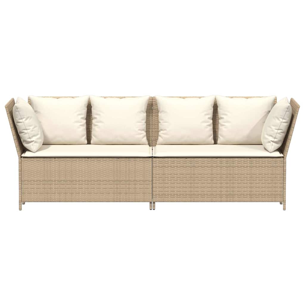 Havesofa Med Hynder Polyrattan
