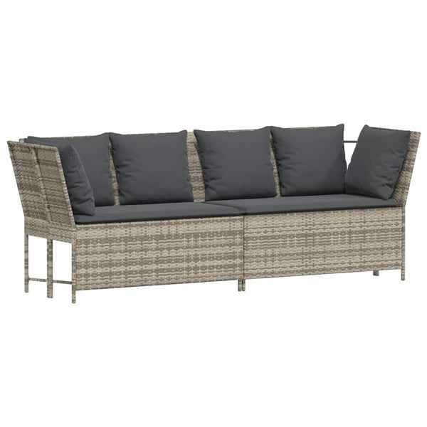Havesofa Med Hynder Polyrattan