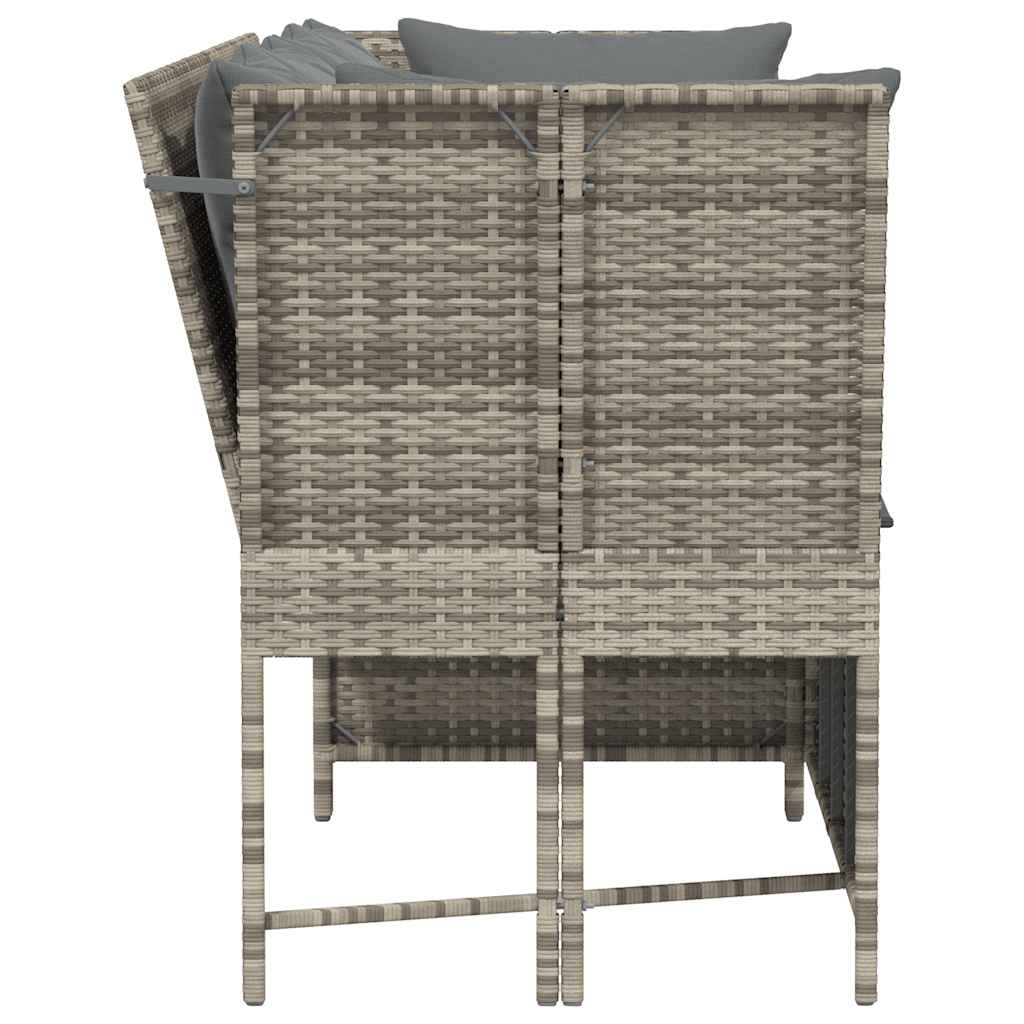 Havesofa Med Hynder Polyrattan