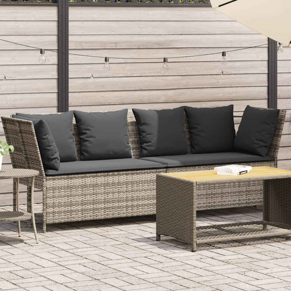 Havesofa Med Hynder Polyrattan