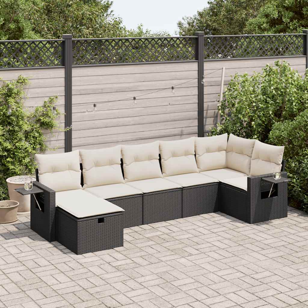 Sofasæt Til Haven 8 Dele Med Hynder Polyrattan Brun