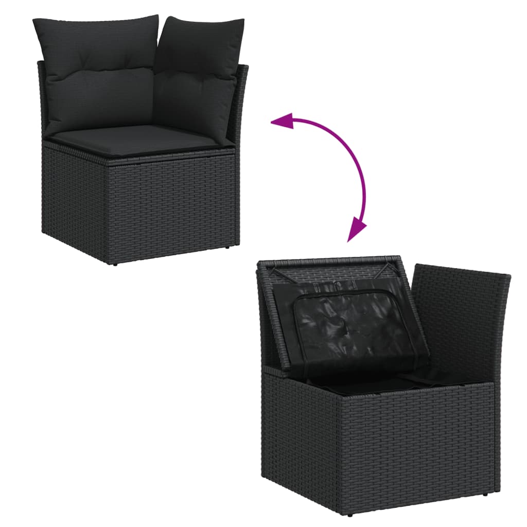 Sofasæt Til Haven 6 Dele Med Hynder Polyrattan