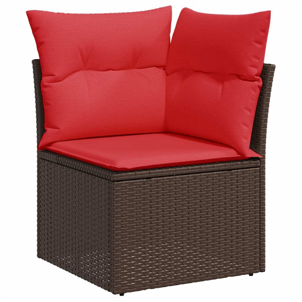Sofasæt Til Haven 8 Dele Med Hynder Polyrattan Akacietræ