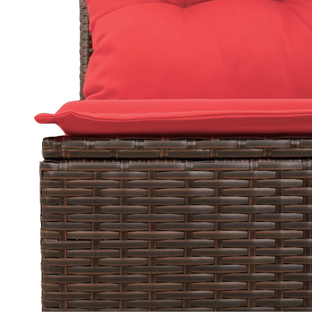 Sofasæt Til Haven 8 Dele Med Hynder Polyrattan Akacietræ