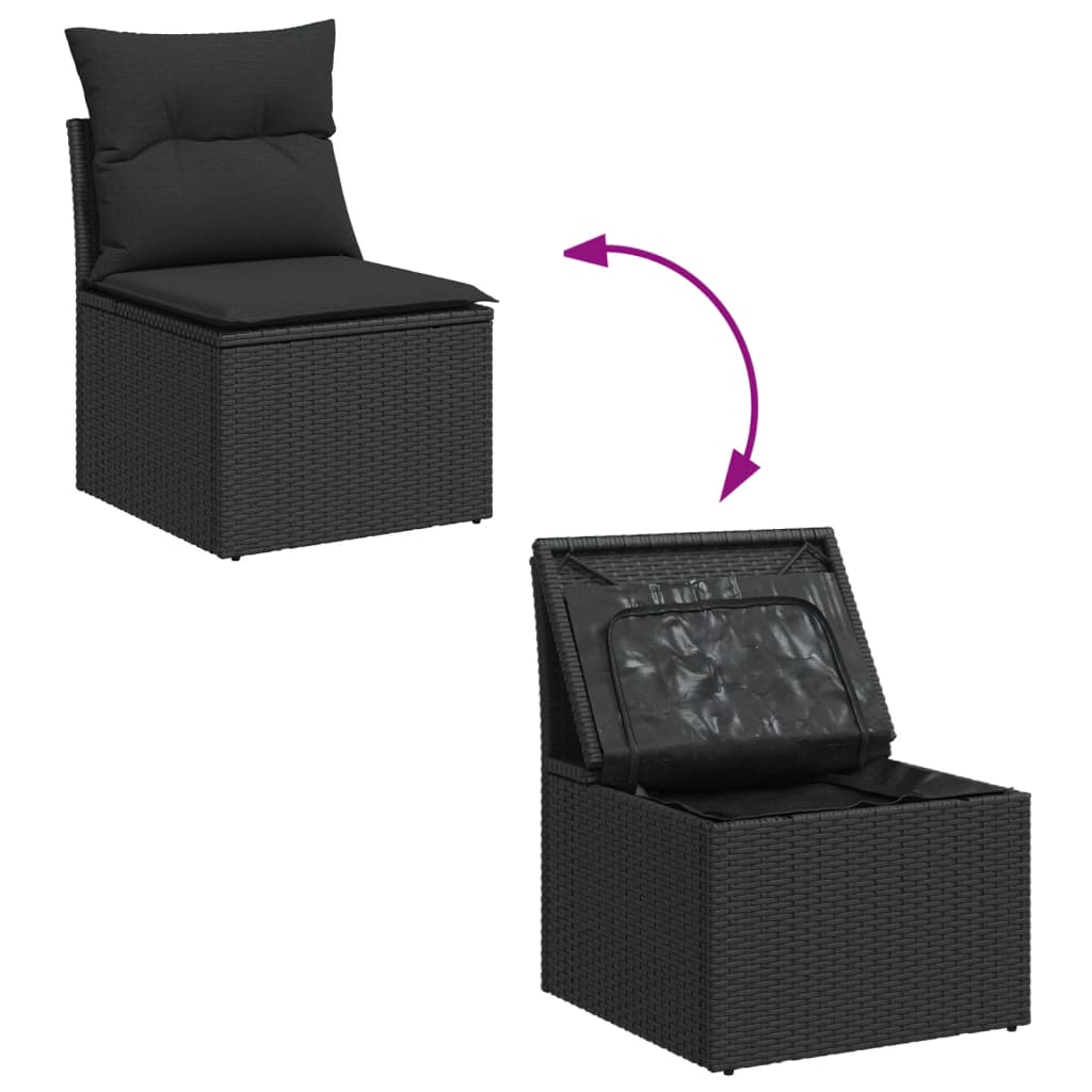 Sofasæt Til Haven 6 Dele Med Hynder Polyrattan