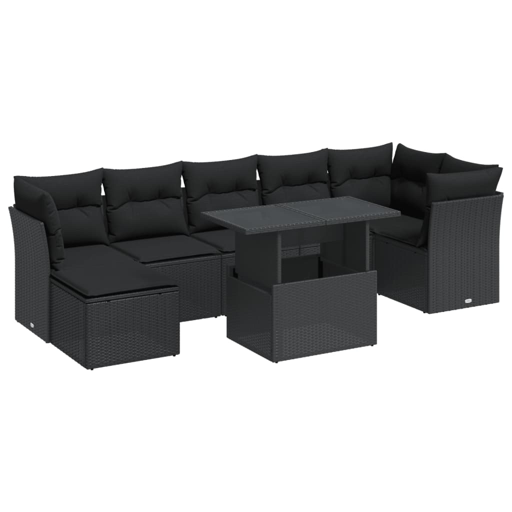 Sofasæt Til Haven 8 Dele Med Hynder Polyrattan