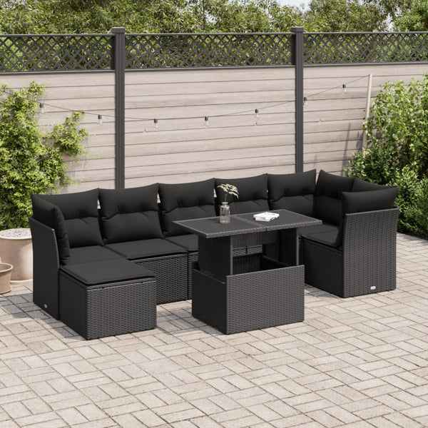 Sofasæt Til Haven 8 Dele Med Hynder Polyrattan