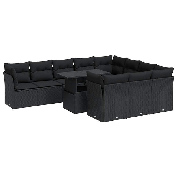 Sofasæt Til Haven 11 Dele Med Hynder Polyrattan