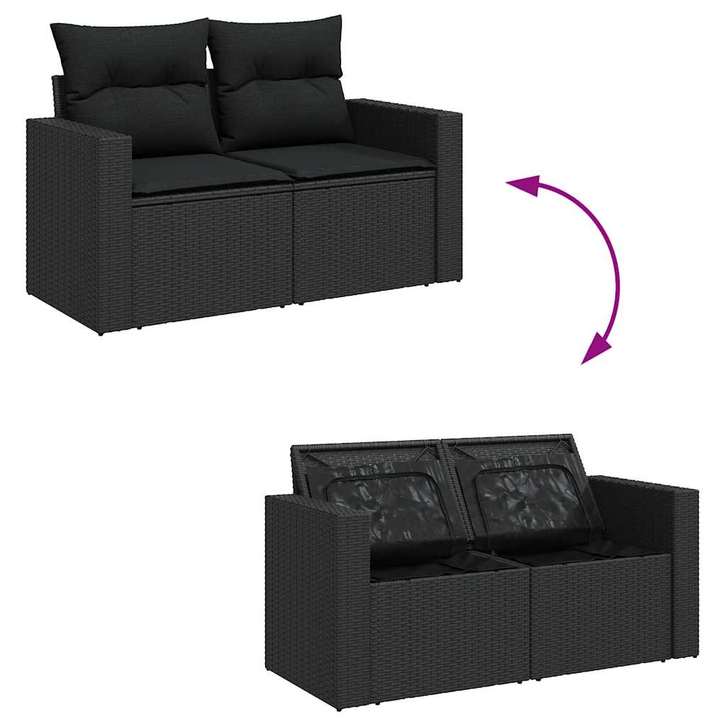 Sofasæt Til Haven 7 Dele Med Hynder Polyrattan