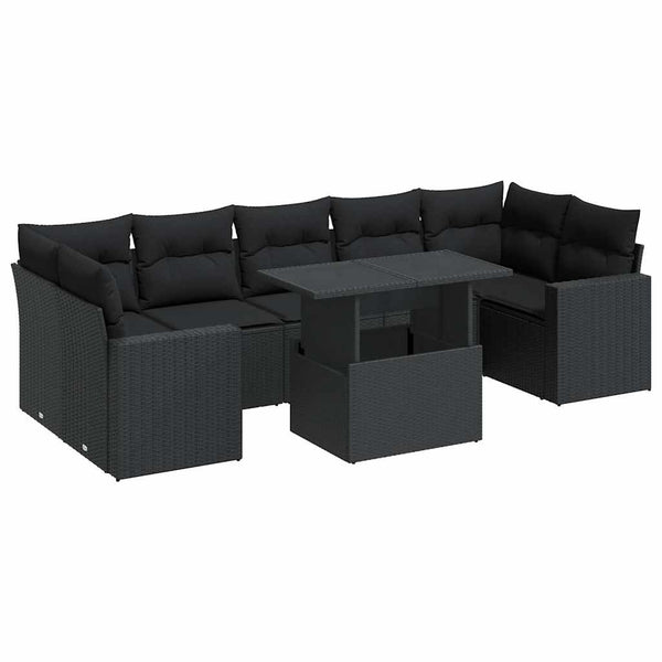 Sofasæt Til Haven 8 Dele Med Hynder Polyrattan