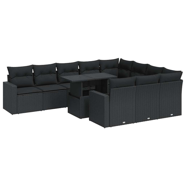 Sofasæt Til Haven 11 Dele Med Hynder Polyrattan