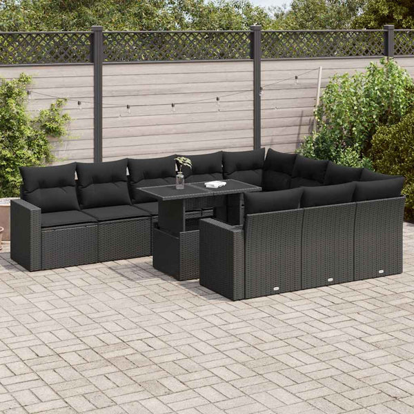 Sofasæt Til Haven 11 Dele Med Hynder Polyrattan