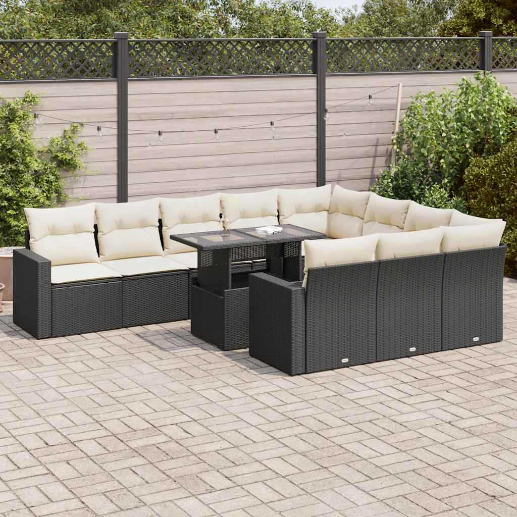 Sofasæt Til Haven 11 Dele Med Hynder Polyrattan