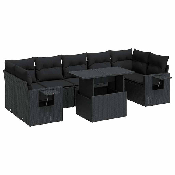 Sofasæt Til Haven 8 Dele Med Hynder Polyrattan