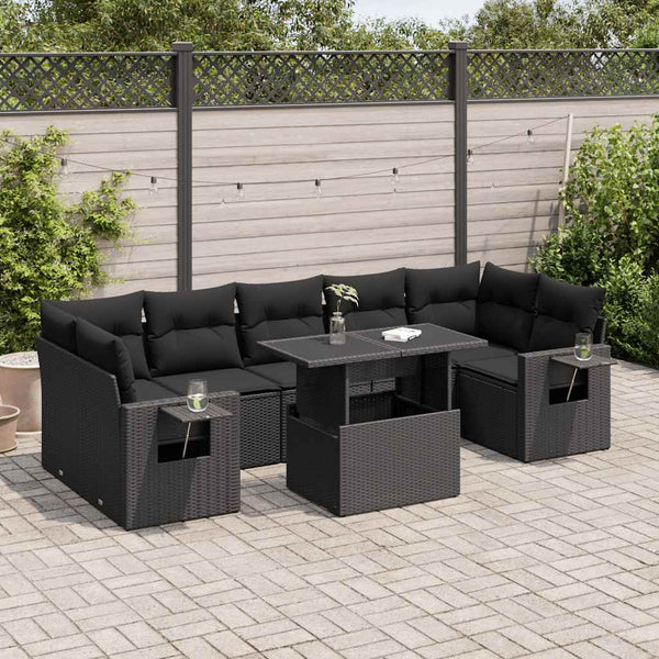 Sofasæt Til Haven 8 Dele Med Hynder Polyrattan