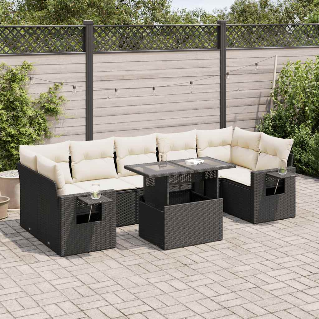 Sofasæt Til Haven 8 Dele Med Hynder Polyrattan