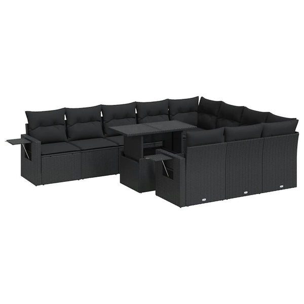 Sofasæt Til Haven 11 Dele Med Hynder Polyrattan