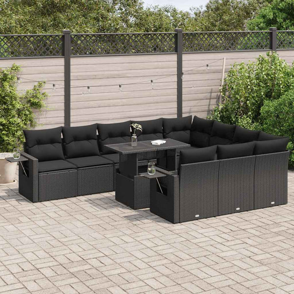Sofasæt Til Haven 11 Dele Med Hynder Polyrattan
