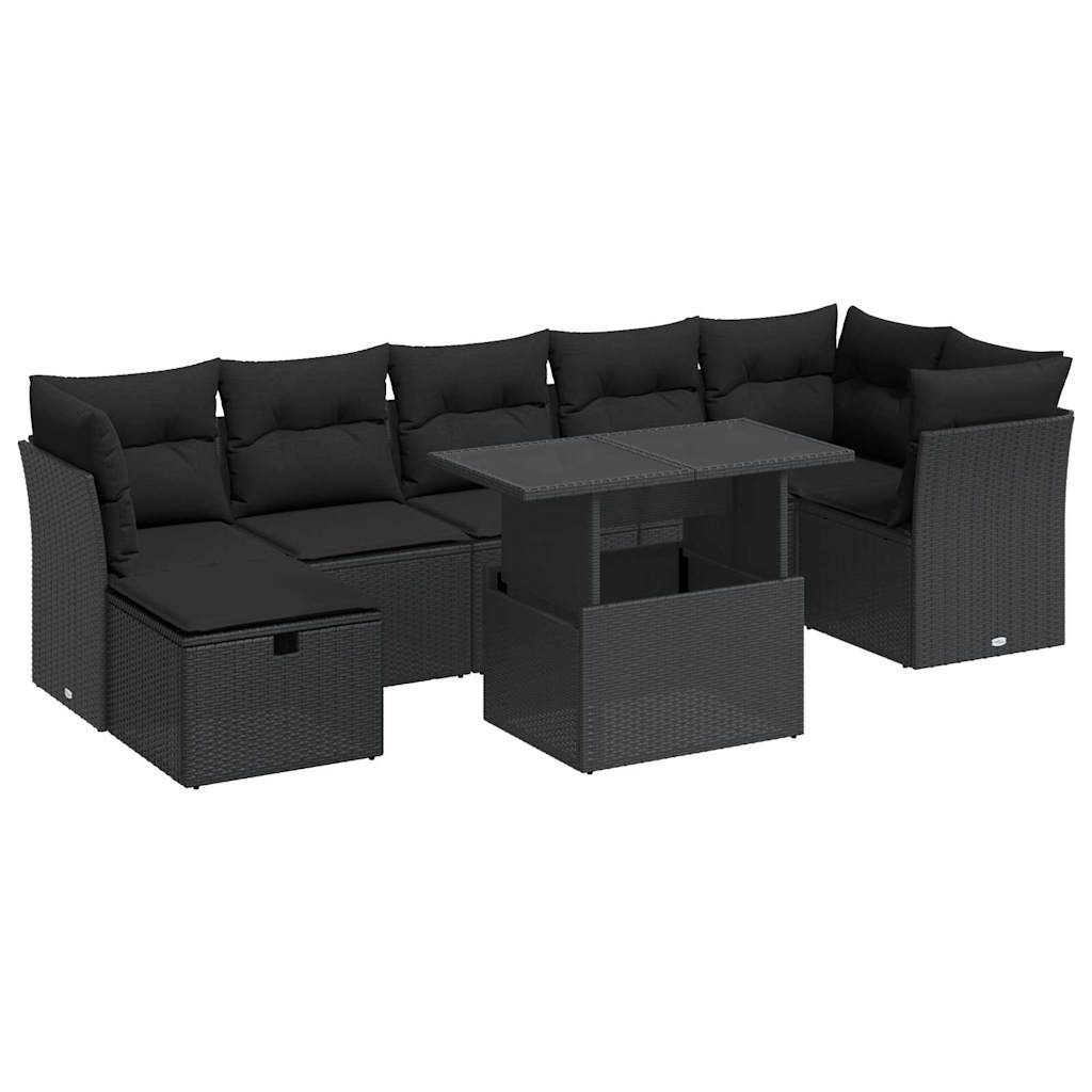 Sofasæt Til Haven 8 Dele Med Hynder Polyrattan