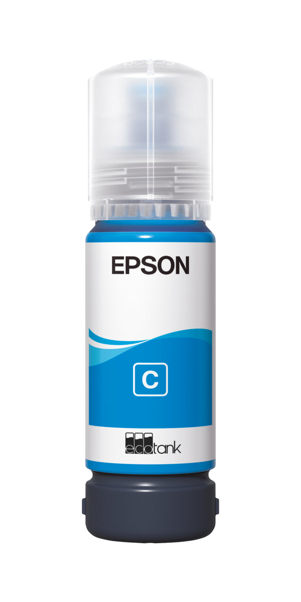 Epson EcoTank 108 Cyan Blækrefill