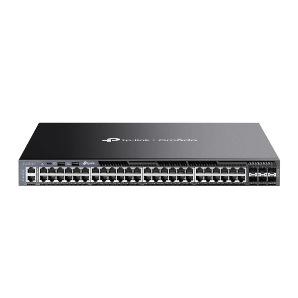 TP-Link Omada SG6654X netværksswitch Administreret L3 Gigabit Ethernet (10/100/1000) 1U Sort