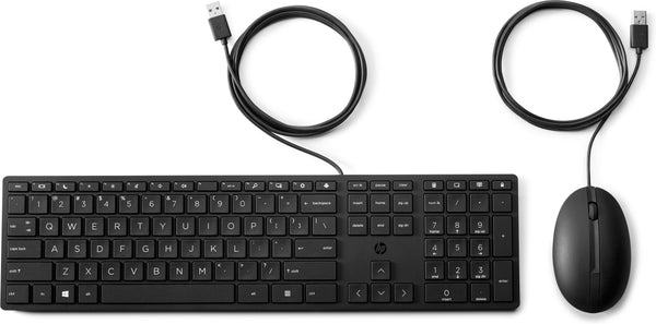 HP Desktop 320MK Tastatur og mus-sæt Kabling US International