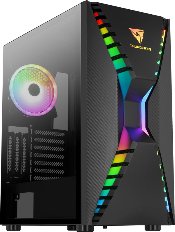 AeroCool Cronus-G-BK-v1 Tower Micro ATX Sort