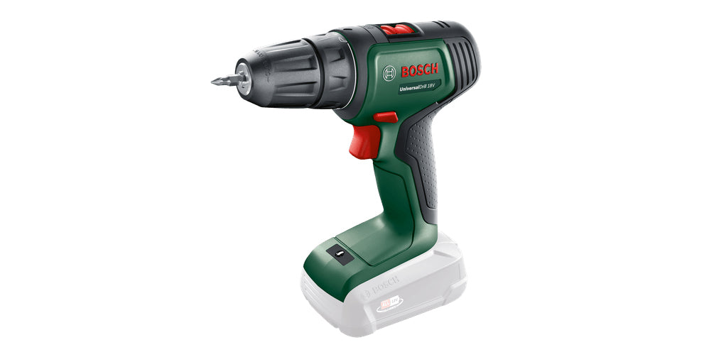 Bosch UniversalDrill Bore-/skruemaskine Med batteri Intet batteri Nøgleløs borepatron