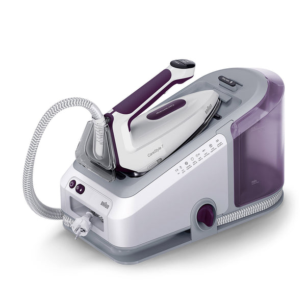 Braun CareStyle 7 IS 7266 Dampstrygejern 2700W Lilla Hvid