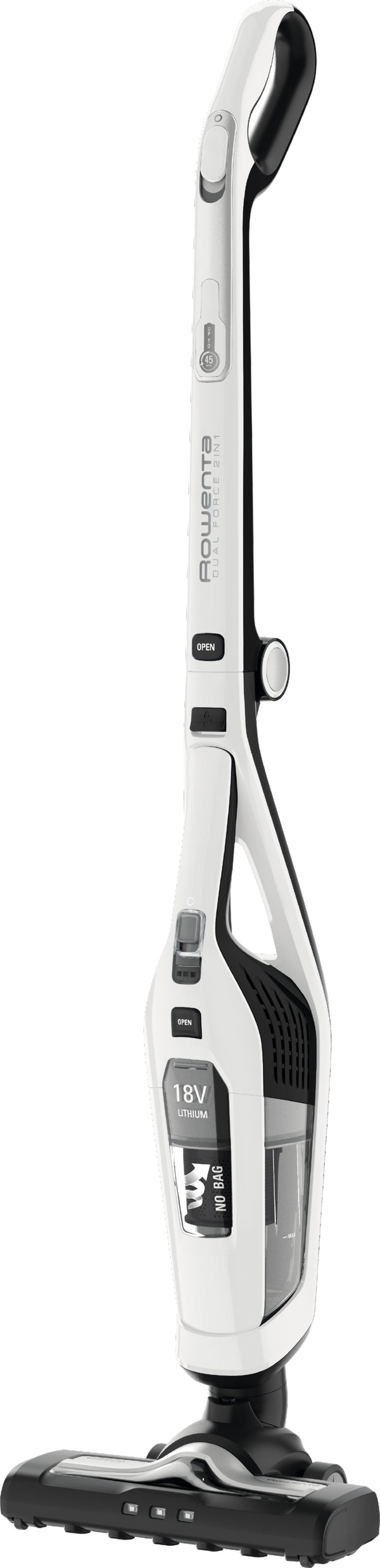 Rowenta Dual Force RH6737WH Støvsuger Pind/håndholdt 0.6liter Hvid