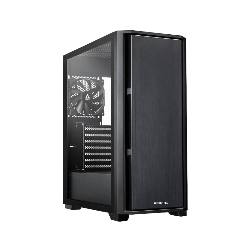 Chieftec AS-02B-TG-OP computeretui Midi Tower Sort