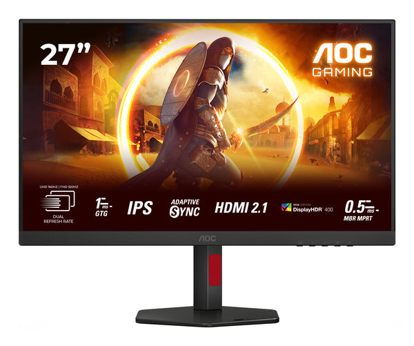 AOC G4 U27G4R computerskærm 68,6 cm (27) 3840 x 2160 pixel 4K Ultra HD LED Sort, Rød