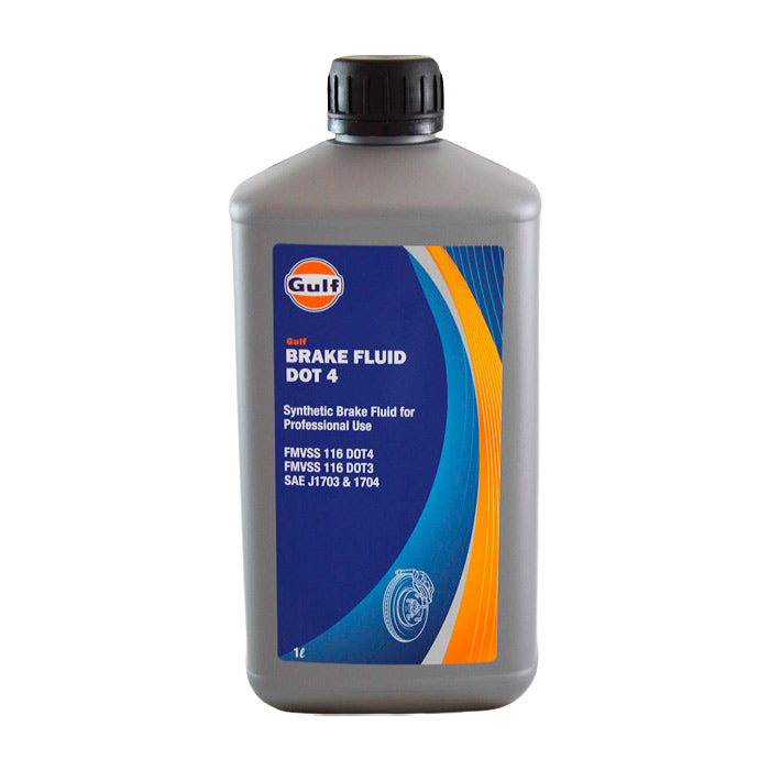Gulf super bremsevæske dot4 - 1 liter