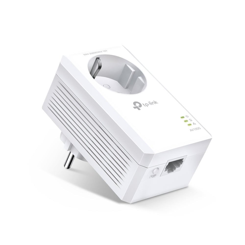 TP-Link Powerline TL-PA7017P AV1000  Passthrough Bro 1Gbps Kabling