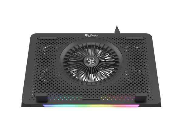 GENESIS Oxid 450 køling til laptop 39,6 cm (15.6) 2400 rpm Sort