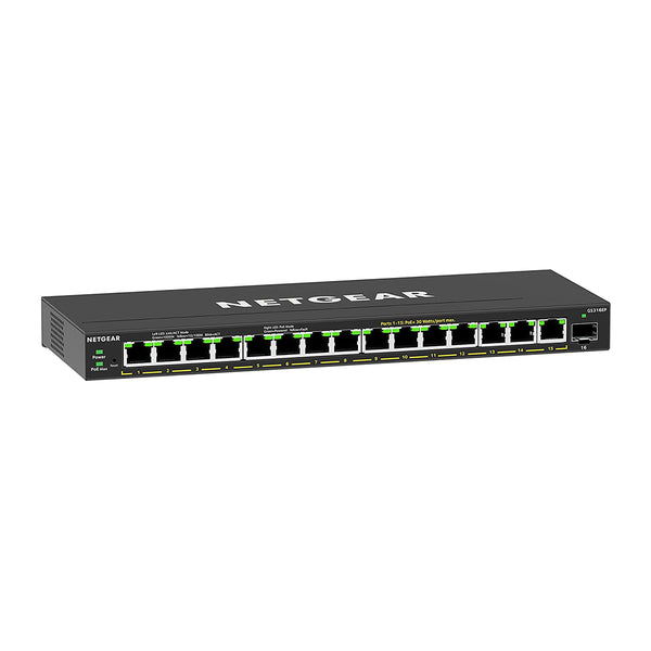 NETGEAR  GS316EP Switch 16-porte Gigabit  PoE+