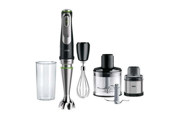Braun Multiquick 9 MQ 9138XI Stavblender 1.2kW Premium sort/børstet rustfrit stål