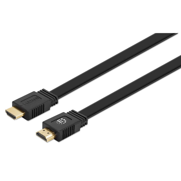 Manhattan HDMI han -> HDMI han 5 m Sort