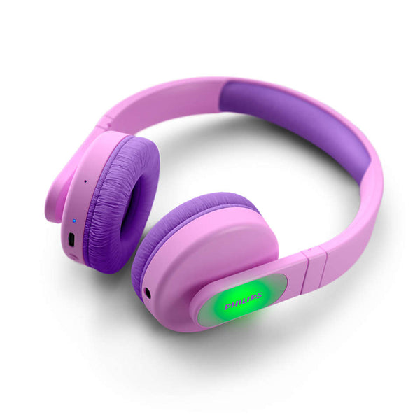 Philips Kids TAK4206PK Trådløs Kabling Hovedtelefoner Pink