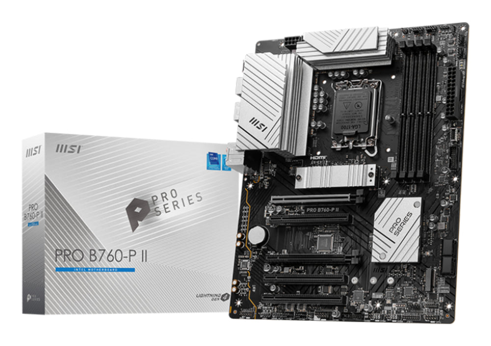 MSI PRO B760-P II ATX LGA1700 sokkel Intel B760