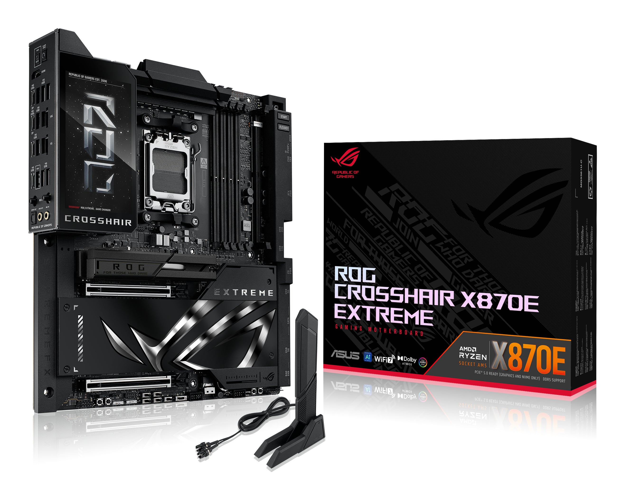 ASUS ROG CROSSHAIR X870E EXTREME AMD X870E Sokkel AM5 Udvidet ATX