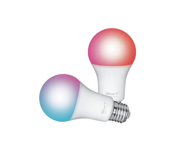 Trust Smart Home LED-lyspære A+ 806lumen 1800-6500K Hvid/farve