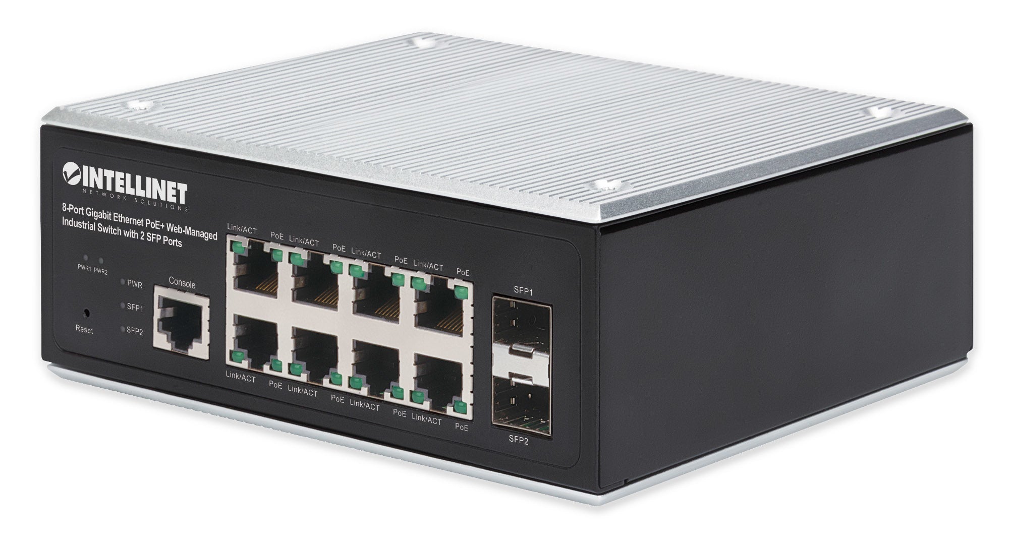 Intellinet 8-porte Gigabit Ethernet PoE+