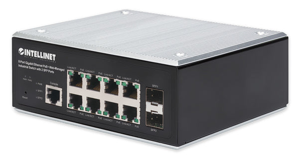 Intellinet 8-porte Gigabit Ethernet PoE+