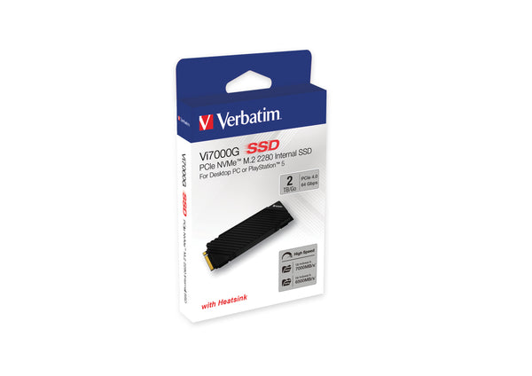 Verbatim SSD Vi7000G 2TB M.2 PCI Express 4.0 x4 (NVMe)