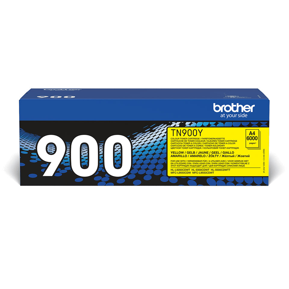 Brother TN 900y Gul 6000 sider Toner
